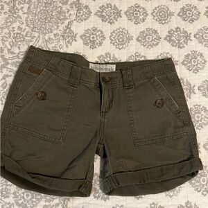 Vintage low rise Aeropostale jean shorts